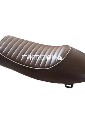 复古改装CG125摩托车座垫 驼峰坐垫 鞍座座包 53cm短版 cafe改装