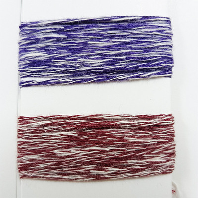 5.5支浮雕棉结41%精梳棉36%粘纤23%涤纶粗针混纺纱线纱片珠毛线