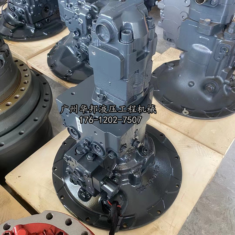 小松挖掘机pc70-8 75 78us-6液压泵总成猪仔泵柱塞泵主泵带推土铲