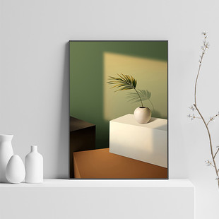 高质感砂酒店现代玄关装饰画颗粒立体艺术花卉挂画岩画客厅油画