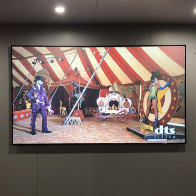 经科JK幕布The Two高清超短焦菲涅尔软/硬屏抗光画框幕100寸16:9