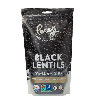 美国直邮 Whole Black Lentils黑扁豆黑色马苏尔扁豆454g适用烹饪