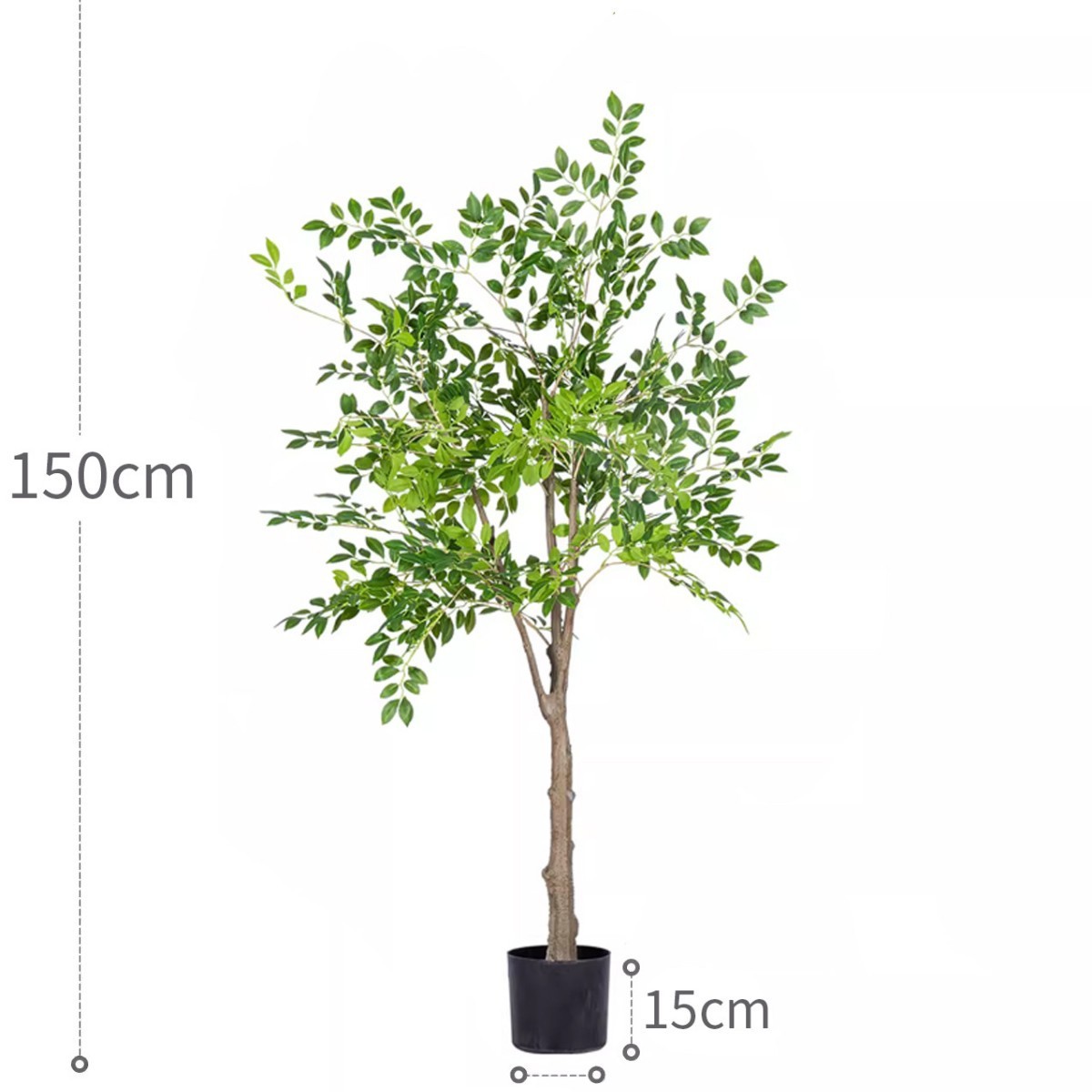 榕树仿真绿植榆钱树高级大型落地植物室内客厅氛围感假树造景装饰