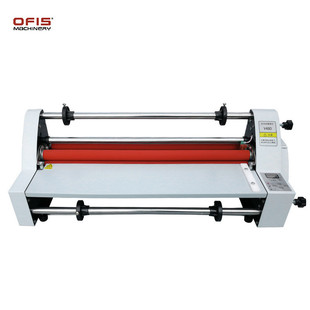 自动覆膜机450mm宽度电子控温单面双面冷热两用多功能覆膜机电动