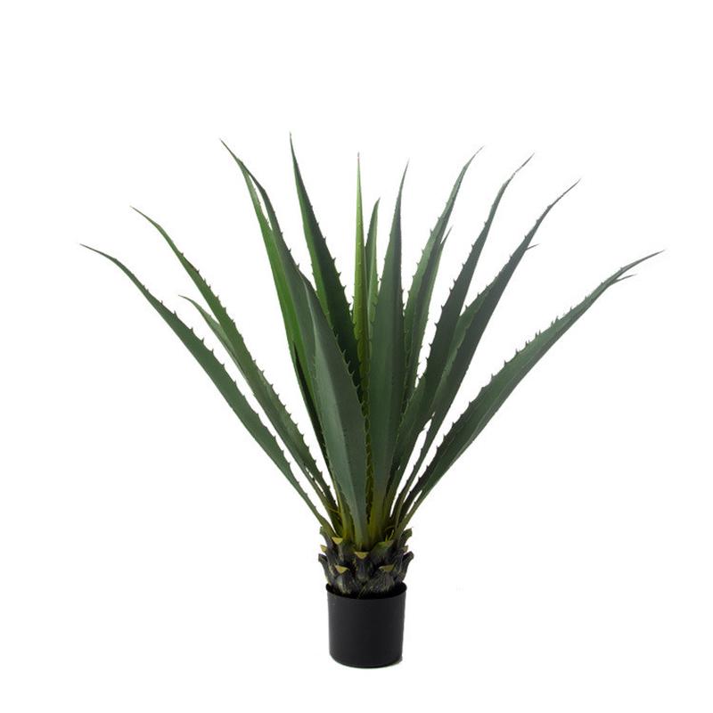 厂家直销仿真植物盆栽仿生剑麻树绿植家居落地装饰假树摆件橱窗