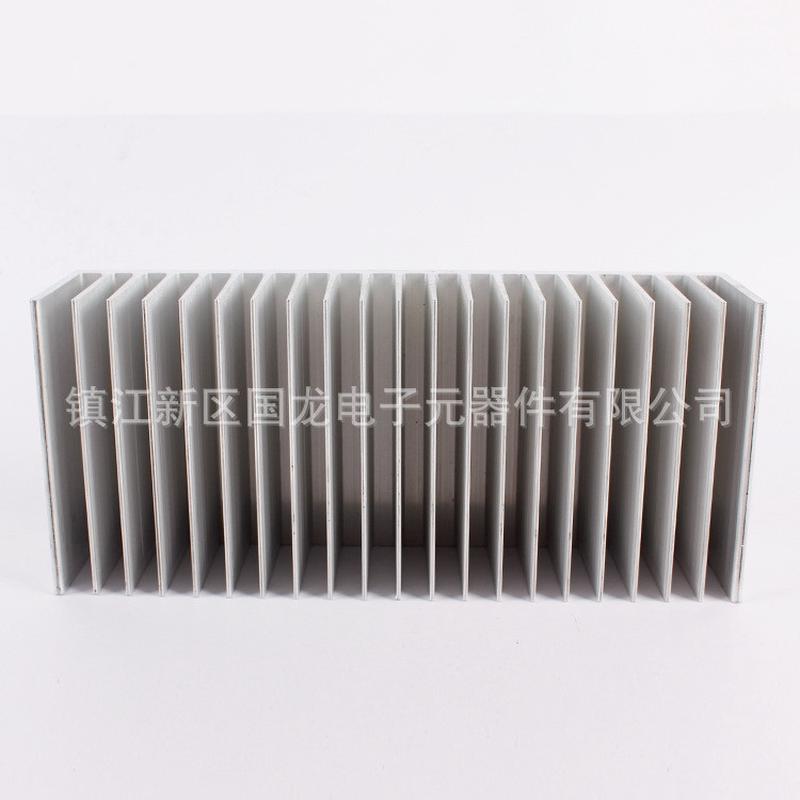 镇江插片散热器厂家加工铝合金电子散热器大功率工业高密齿散热器