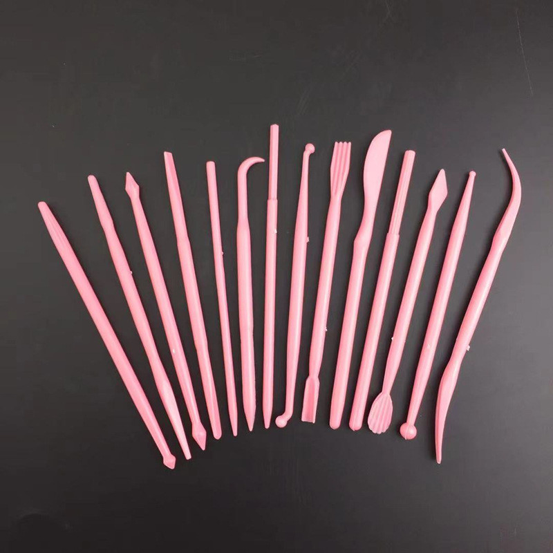 14件套雕刻组糖花造型笔刀DIY翻糖蛋糕工具蛋糕模多因贝否蛋糕