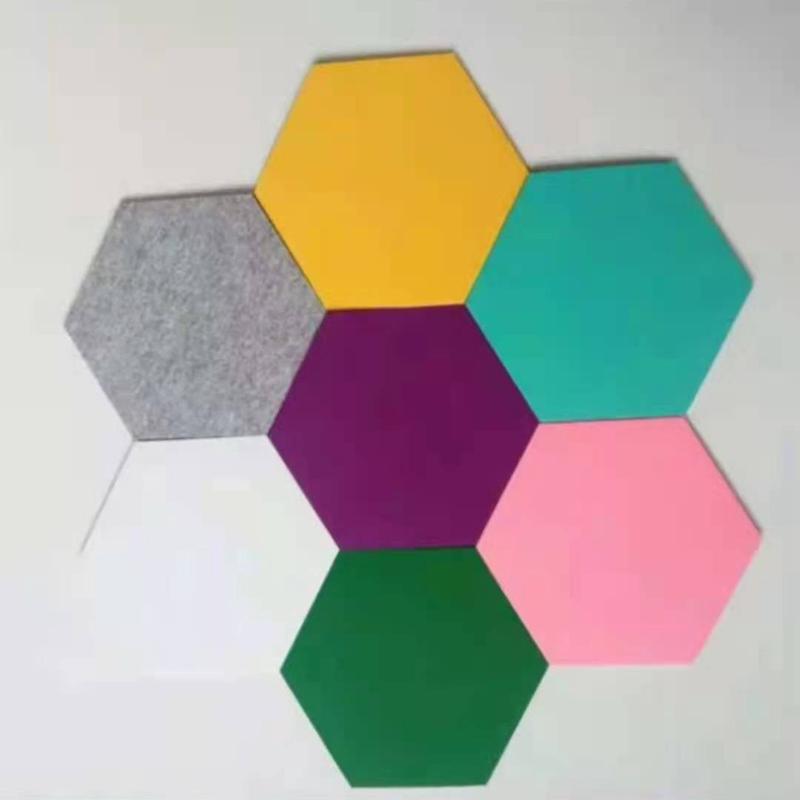 彩色毛毡板软木板照片墙装饰背景墙展示板留言板自粘墙贴