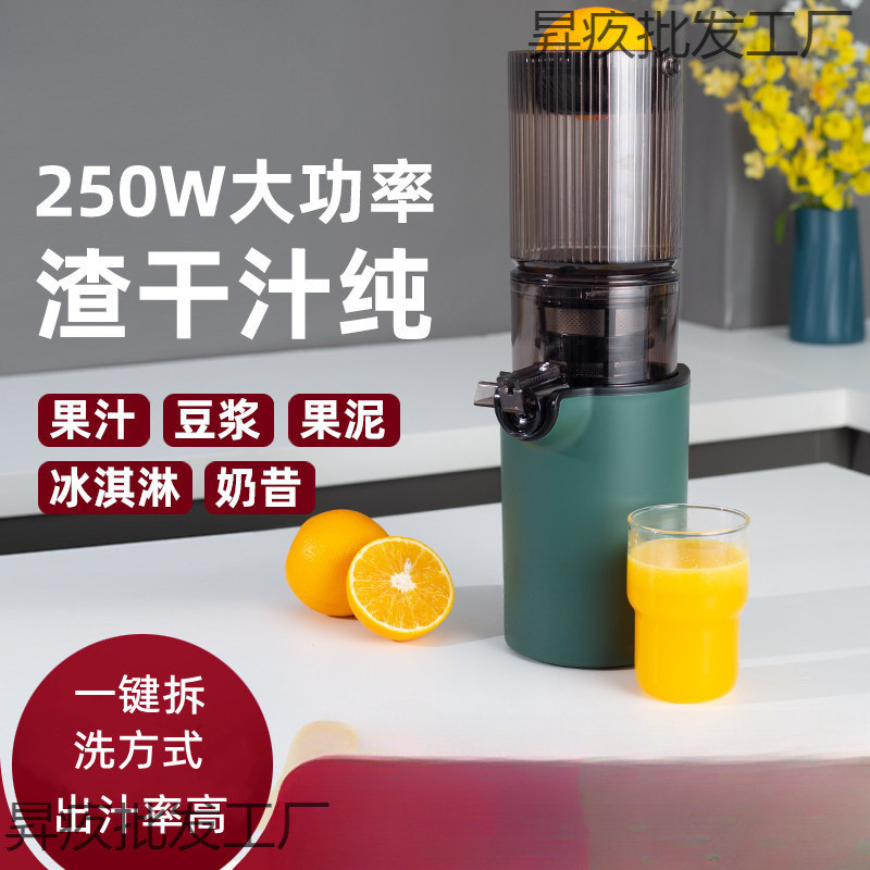 特大口径全自动原汁机大功率汁渣分离榨汁机快速出汁简易操作