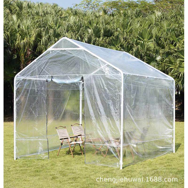 冬季网红透明防水帐篷阳光房集市夜市户外大棚保温庭院雨棚摆摊