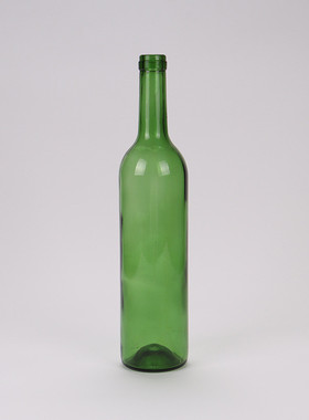 批发500ml瓶红酒洋酒瓶玻璃空瓶子墨绿色750ml葡萄酒棕色玻璃瓶