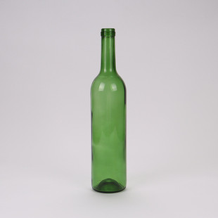 批发500ml瓶红酒洋酒瓶玻璃空瓶子墨绿色750ml葡萄酒棕色玻璃瓶