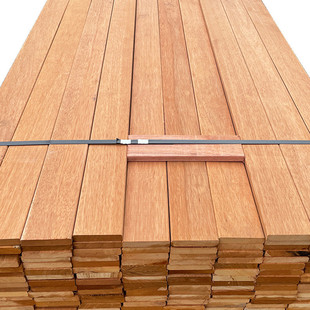 正宗印尼菠萝格防腐木户外烘干围栏花园庭院室外景观露台实木地板