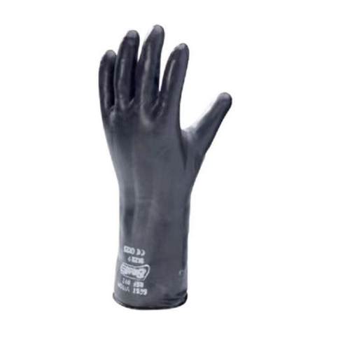 尚和showa无衫氟橡胶手套 防PCB碳氢化合物芳香经脂肪烃氯化溶剂