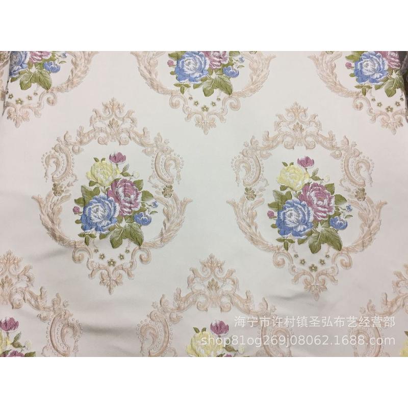 高精密浮雕沙发布欧式沙发抱枕面料