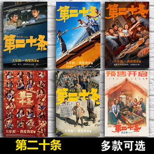 第二十条海报雷佳音马丽背景墙贴纸赵丽颖高叶电影周边画报装饰画