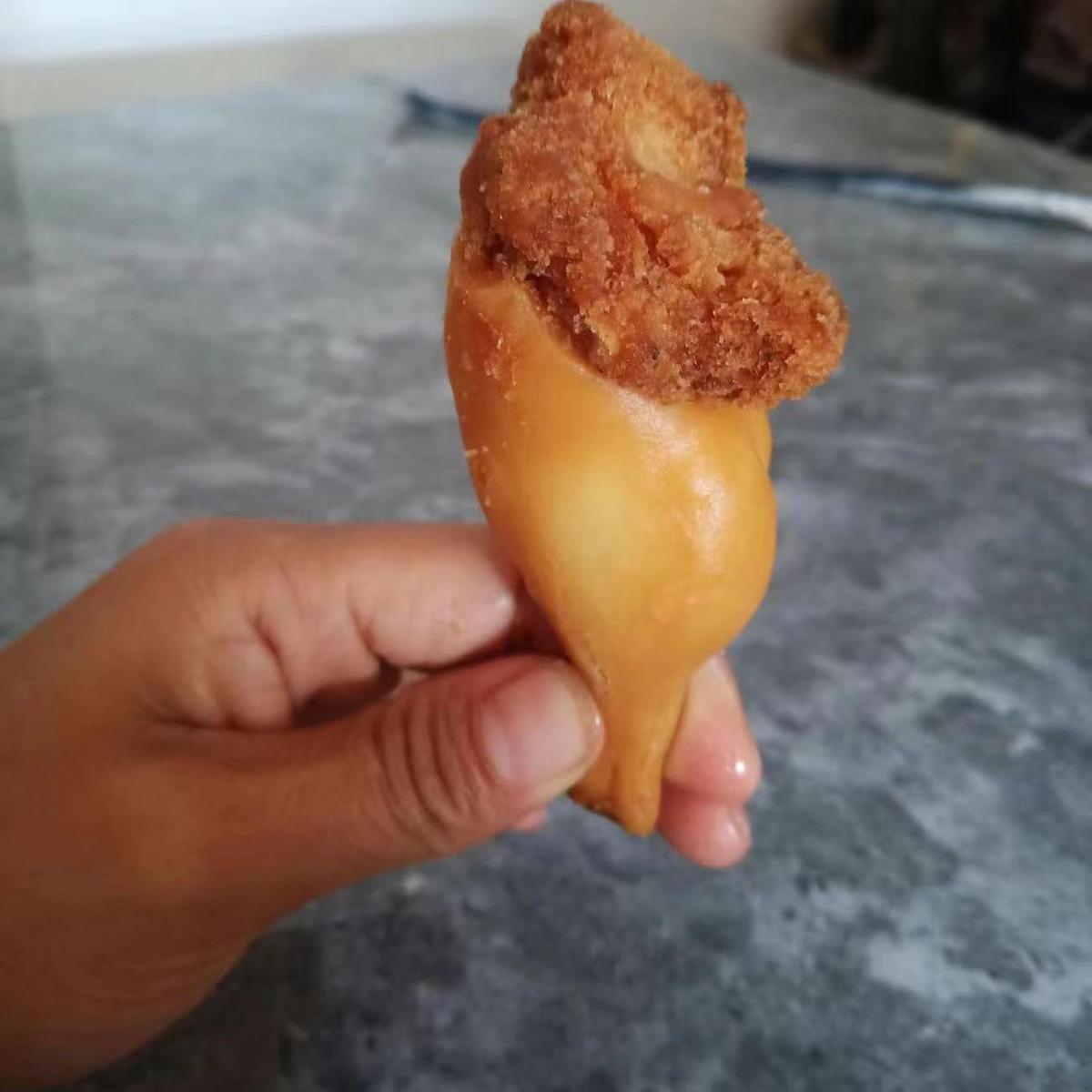 潮汕闽南特产鸡腿酥香酥脆网红零食素鸡腿面包开口笑麻花儿时小吃