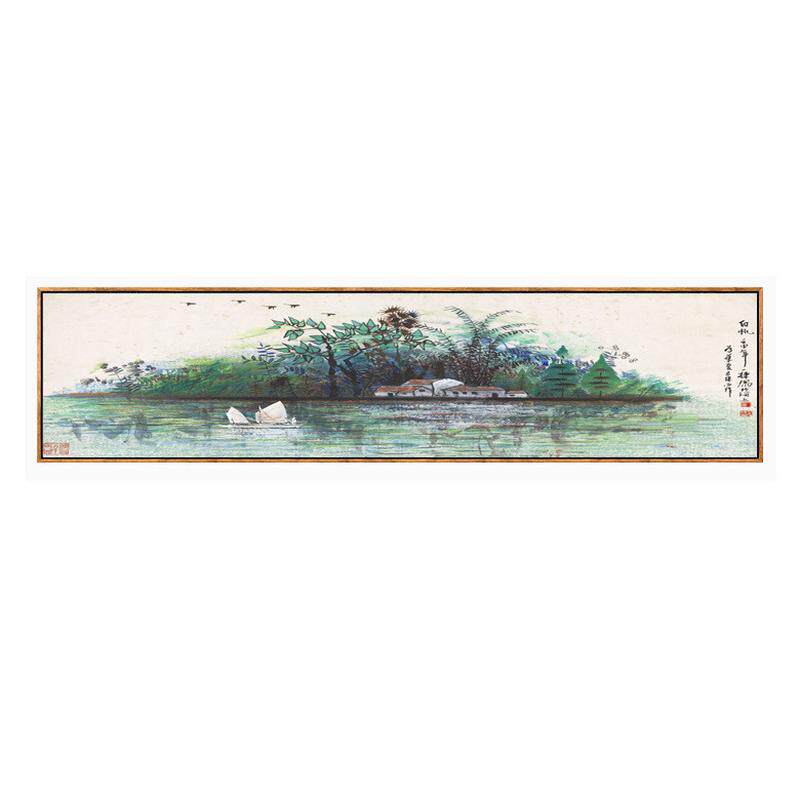 卧室装饰画床头画现代简约酒店客厅挂画沙发背景墙画新中式壁画