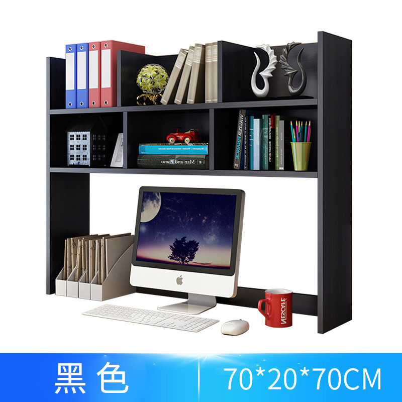 创意宿舍桌上多层电脑桌面小型置物架简易学生书架收纳柜可移动