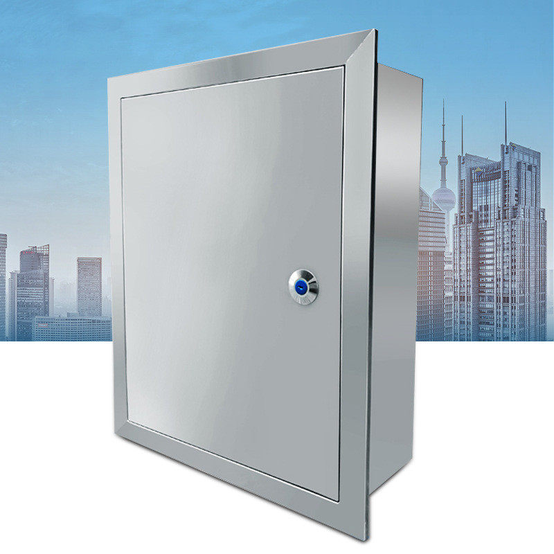 不锈钢暗装配电箱落井嵌入式室内配电盒电表箱动力照明箱布线箱