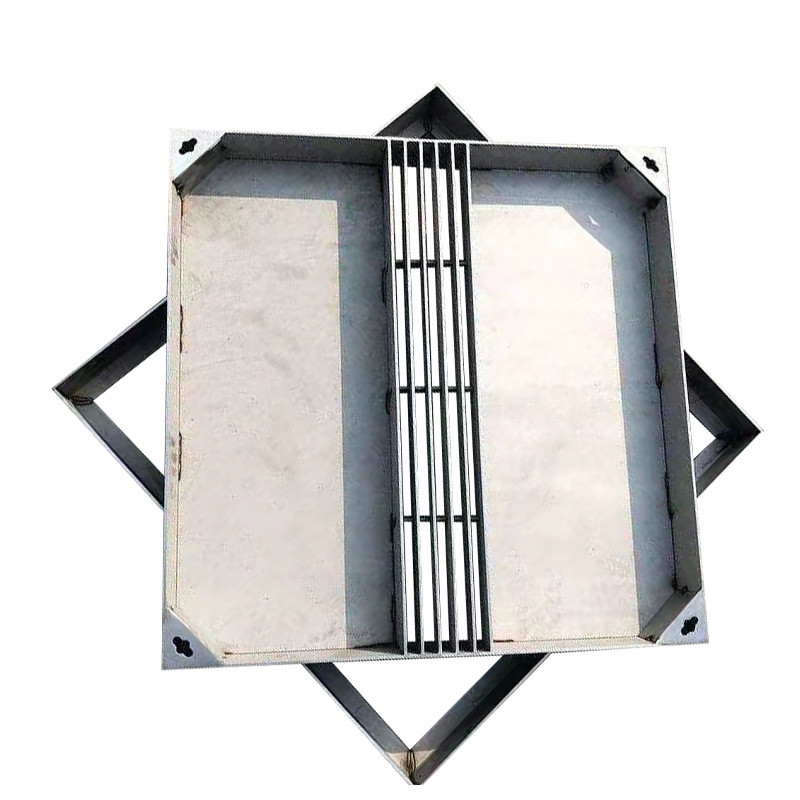 304不锈钢井盖隐形装饰井盖下沉式井盖雨水篦子下水道排水沟盖板