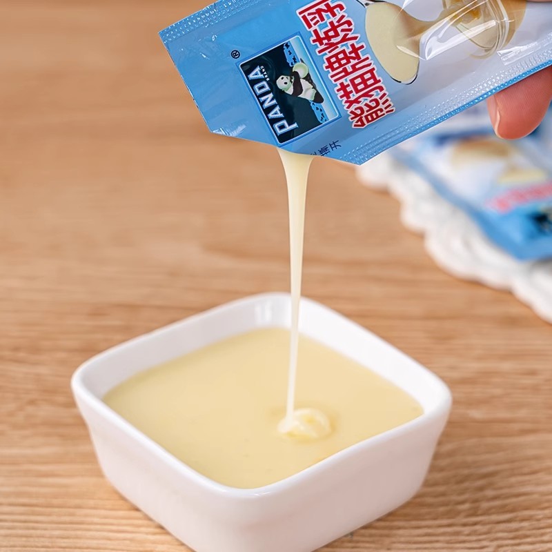 熊猫炼乳小包装12g小袋装家用商用炼奶淡奶咖啡奶茶烘焙面包糕点
