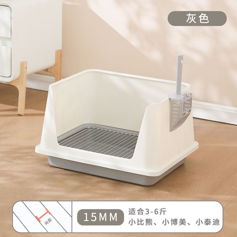 高围栏狗厕所狗砂宠物不锈钢网防踩屎中小型犬盆厕所清洁用品批发
