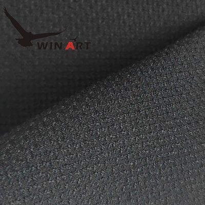 涤纶阳离子耐磨双色黑色 机车服 手套耐磨面料Y3008