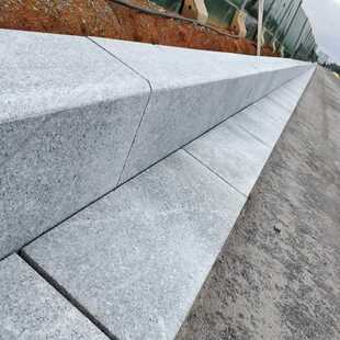 批发青石板路沿石花园边围石室内庭院纯色路肩条菜园侧边石围树路