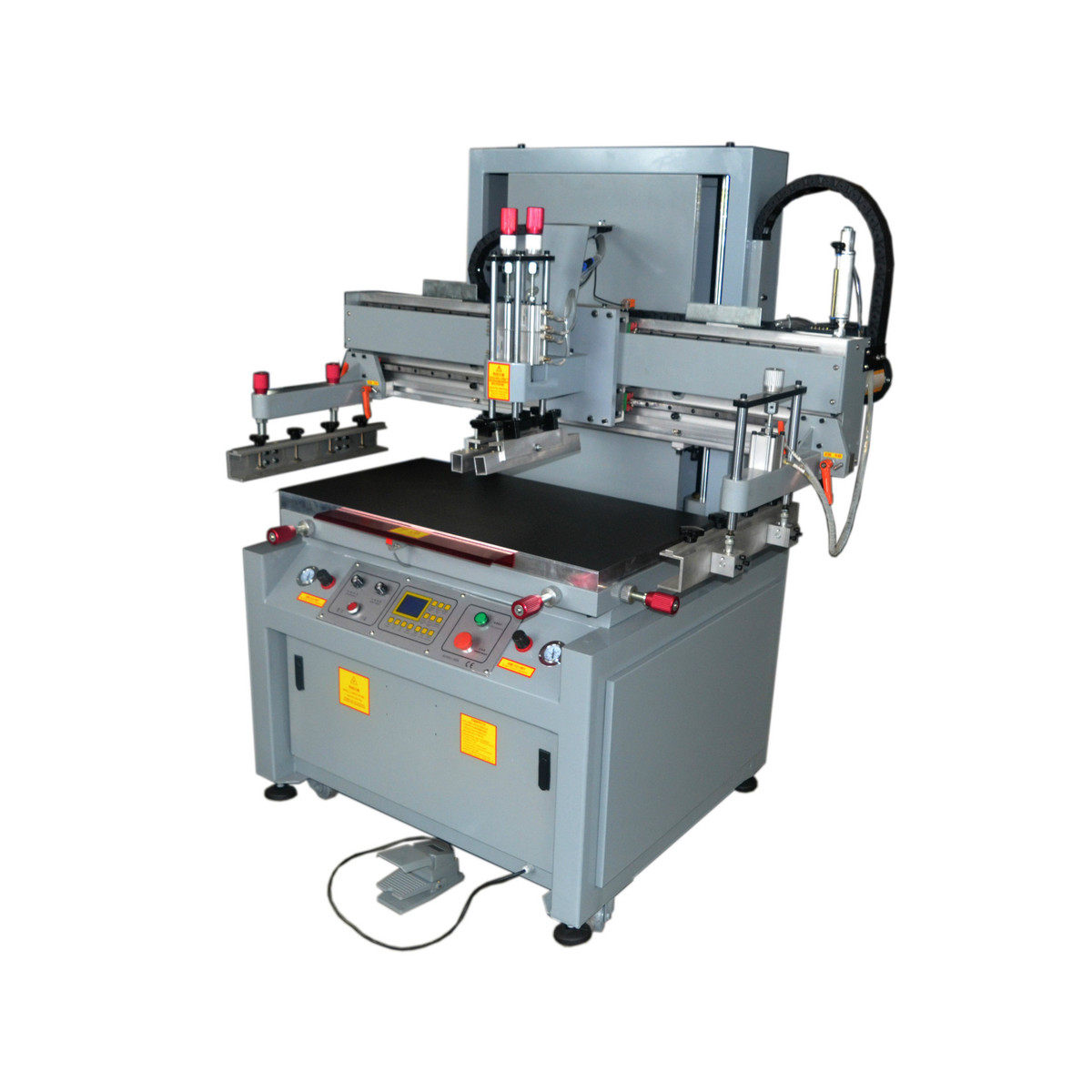 涛兴硅胶揉面垫丝印机 半自动平面网印机桌布餐垫丝网印刷机