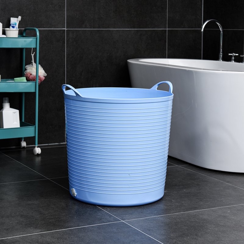 创意宝宝沐浴桶洗澡桶可手提收纳桶洗衣桶脏衣收纳篮儿童澡盆