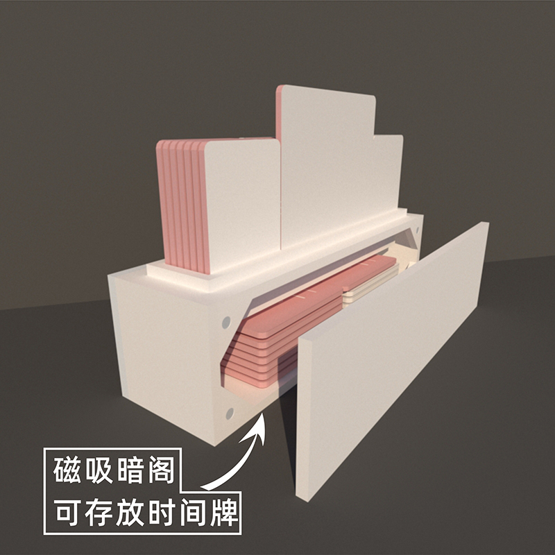 蛋糕面包店食品生产日期展示桌牌可更换内容亚克力定制UV图案颜色
