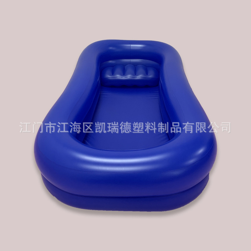现货充气洗澡床失能老人沐浴洗澡盆家用卧床护理PVC折叠浴池