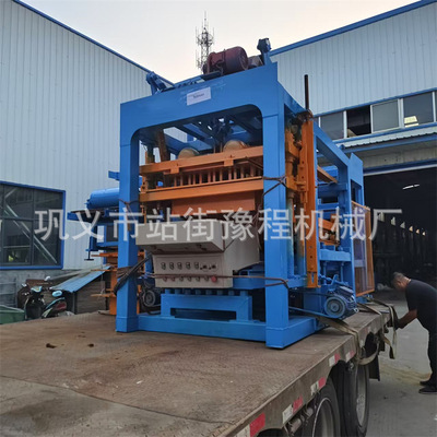 Hollow brick Machine制砖生产线全自动水泥制砖机路沿石砌块砖机