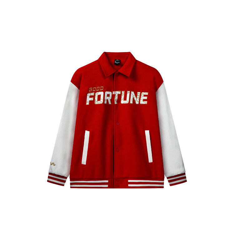 春节限定361度运动外套男棒球服外套翻领夹克上衣秋冬552519604