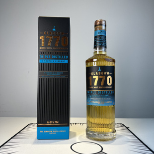 【国行】格拉斯哥1770苏格兰单一麦芽威士忌三次蒸馏款 Glasgow