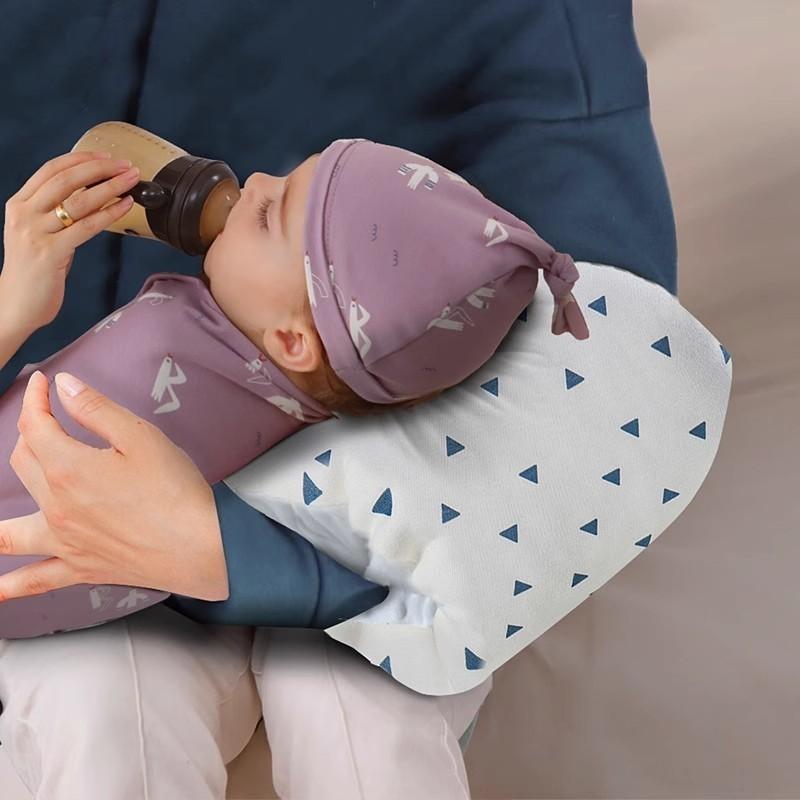 婴儿哺乳手臂枕垫纯棉抱宝宝安抚枕头多功能胳膊抱娃哄睡喂奶神器