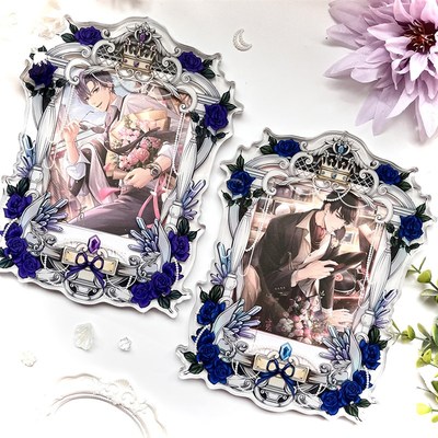 【大框】王冠之心谷美卡框亚克力明信片收纳乙游摇摇乐立牌展示框