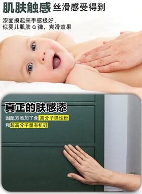 家用油漆a木器漆水性木质漆旧家具自刷涂料衣柜桌子改色木门翻新