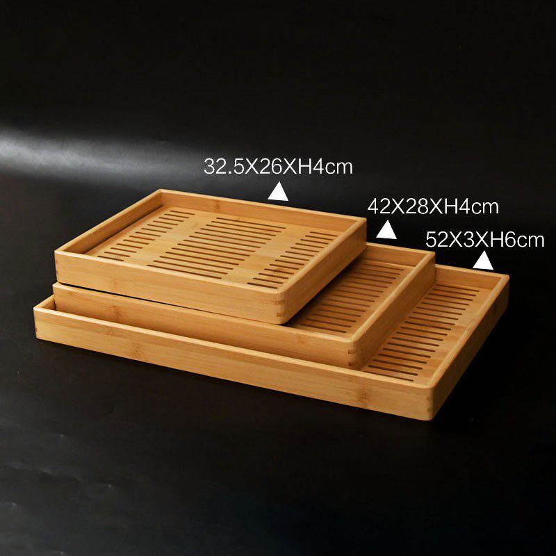 蛋糕烘培食品展示木n制托盘竹盘带透明双翻盖保鲜罩子防尘罩长方