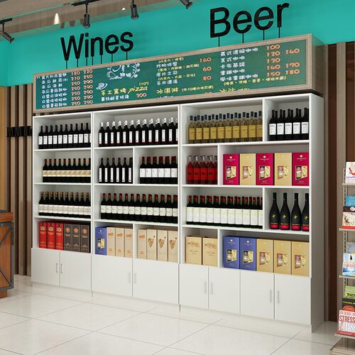 商品烟酒柜超市便利店饭店货架展示柜展柜M烟柜陈列柜货柜红酒柜
