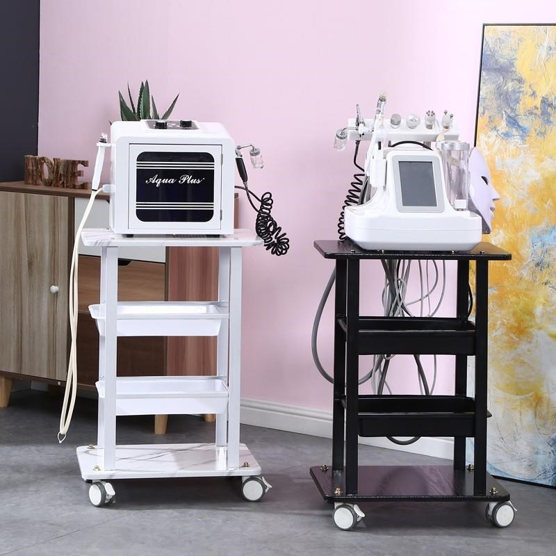 美容院小推车置物架欧式气泡仪器理发店纹L绣美甲铁艺火罐工具包