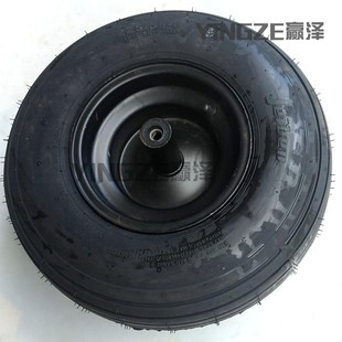 改装沙滩电动哈雷汽车配件1p8X9.50-8 225/55-8寸直纹轮胎前轮毂