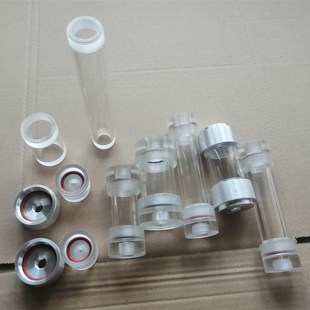 亚克力有机玻璃干燥管空管气体C净化管脱水管色谱气体除水管