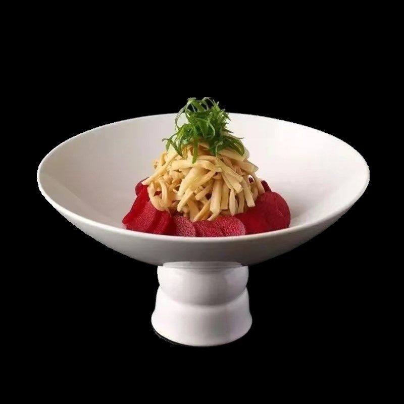 高脚盘子星级餐具酒店陶瓷冷凉菜融合菜摆M盘意境菜特色盘明档摆,餐饮具,盘,淘宝优惠券,粉丝福利购,淘宝优惠卷