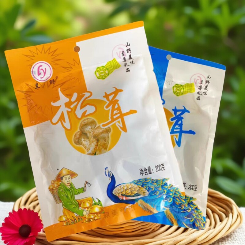 云南特产兰野松茸菌景区同款丽江香格里拉大理包邮餐厅即食送礼10