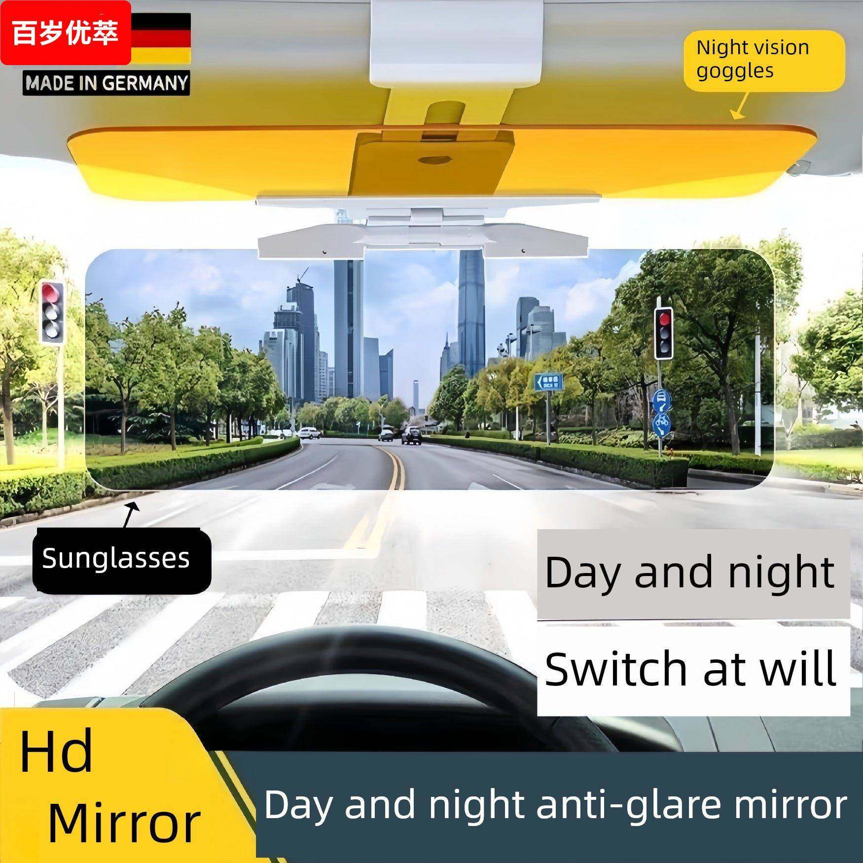 德国汽车遮阳板前日夜防眩光护目镜防远光神器防眩光遮阳板,汽车用品/电子/清洗/改装,遮阳挡,淘宝优惠券,粉丝福利购,淘宝优惠卷