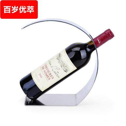 包邮月亮神不锈钢红酒架加厚葡萄酒架创意欧式吧台红酒架酒具