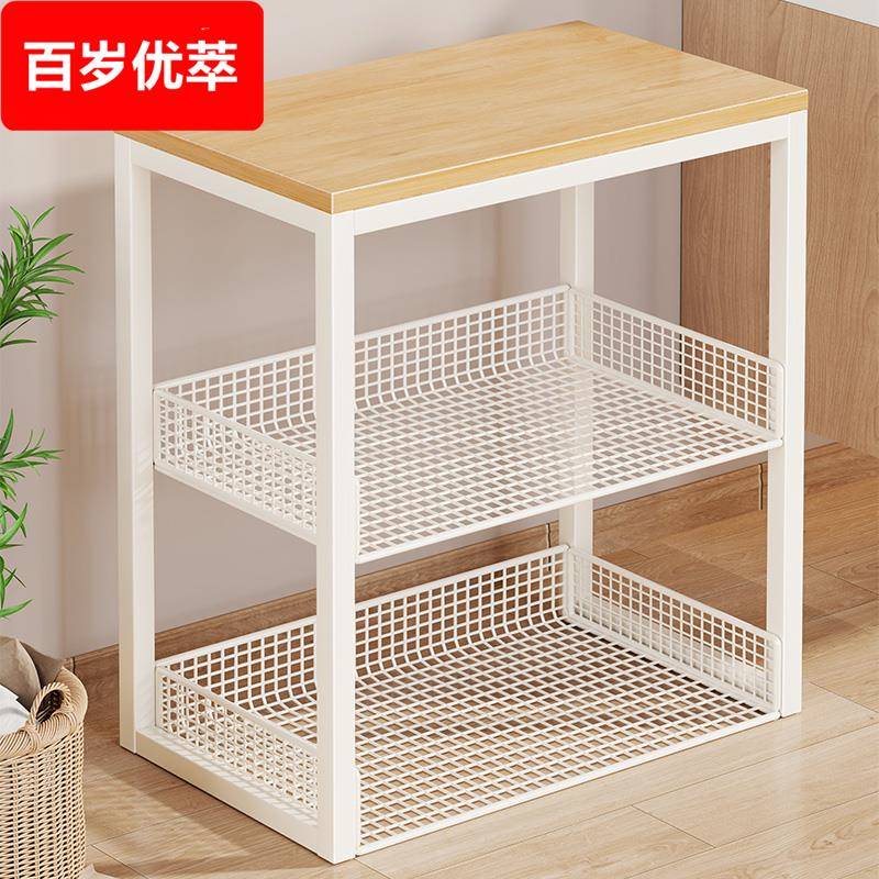 迷你洗衣机置物架卫生间落地多层小型内衣机增高架洗衣液收纳神器