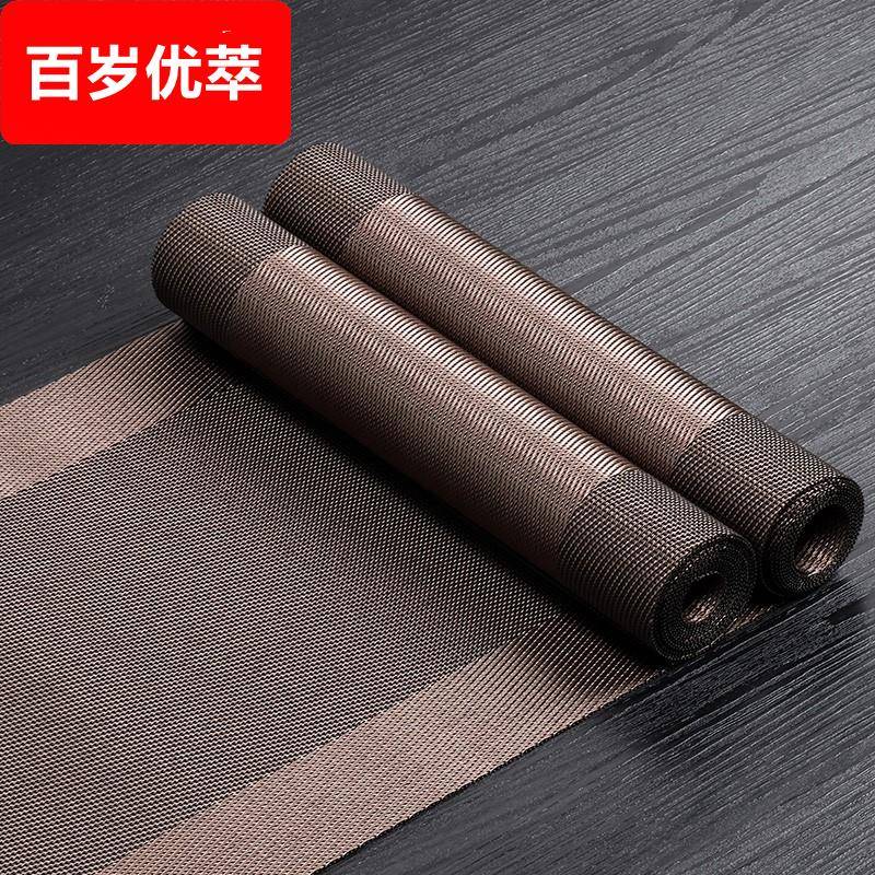 茶几垫布茶桌布桌旗简约现代茶席新中式禅意桌旗美式防水茶桌布艺